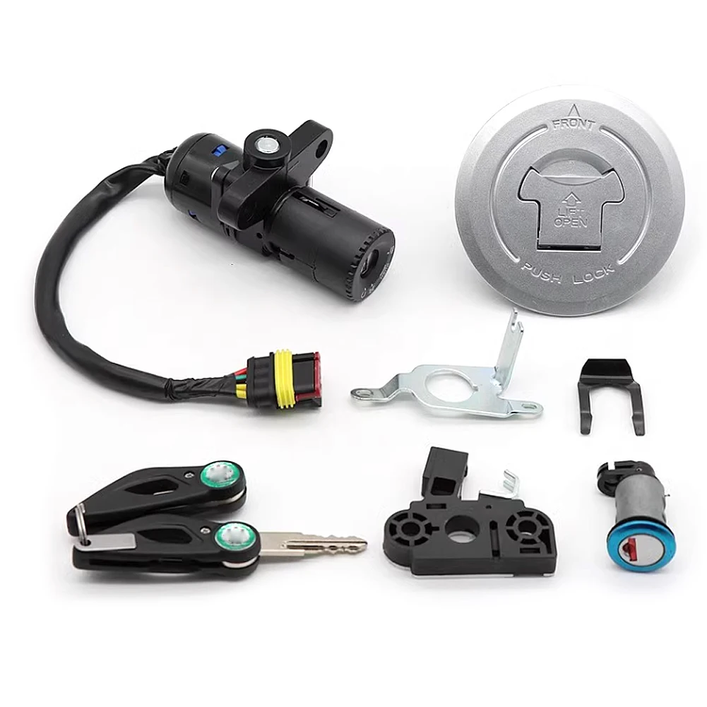 

Motorcycle Ignition Switch Key Fuel Tank Lock Set Electric Door Lock For Benelli TNT 150 BJ150-29/29A/29B TNT 150i