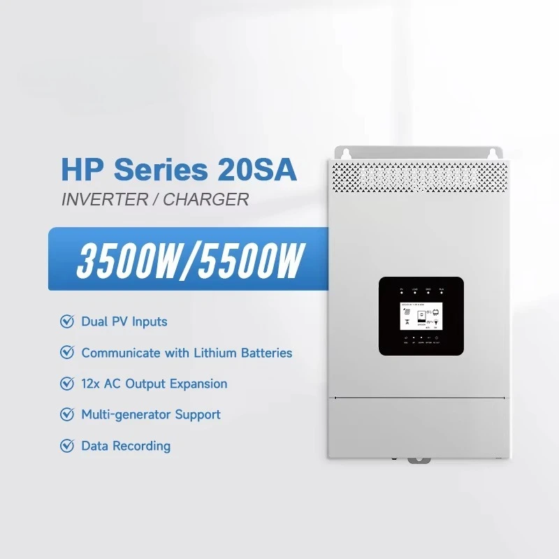 5KW 5.5KW 48V High Frequency Hybrid Solar Inverter off Grid Solar Energy Inverter 5000W 5500W 48V with Parallel Optional