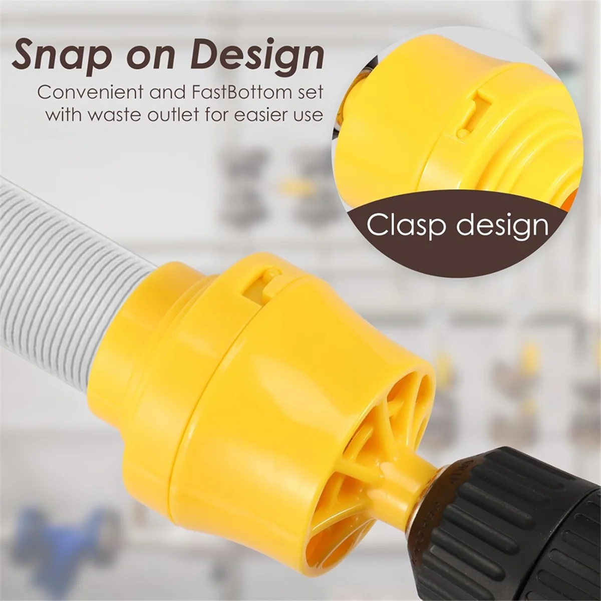 A002 PVC Thread Maker Tool for Electric Drill, Dies Pipe Threader Plumbing Tool, PVC Pipe Threading Plumbing Kit A