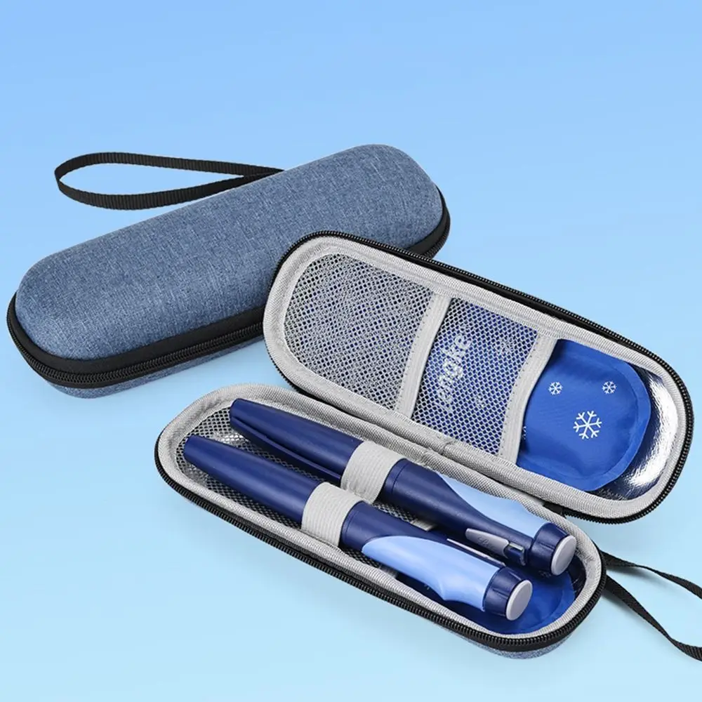 Travel Case Insulin Cooling Bag Thermal Insulated Diabetic Pocket Pill Protector without Gel Oxford Medicla Cooler Home Travel