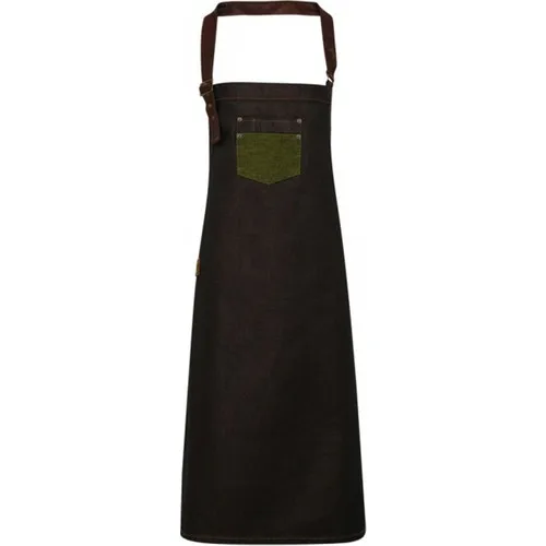 Medusa Forma Bib Apron Master Chef-Barista-Cook-Barber-Tattoo-Kitchen-Chef Waiter Apron khaki