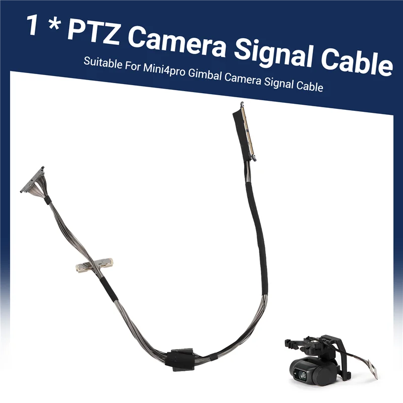 Cabo de sinal gimbal para dji mini4pro gimbal câmera cabo de sinal coaxial para mini câmera gimbal