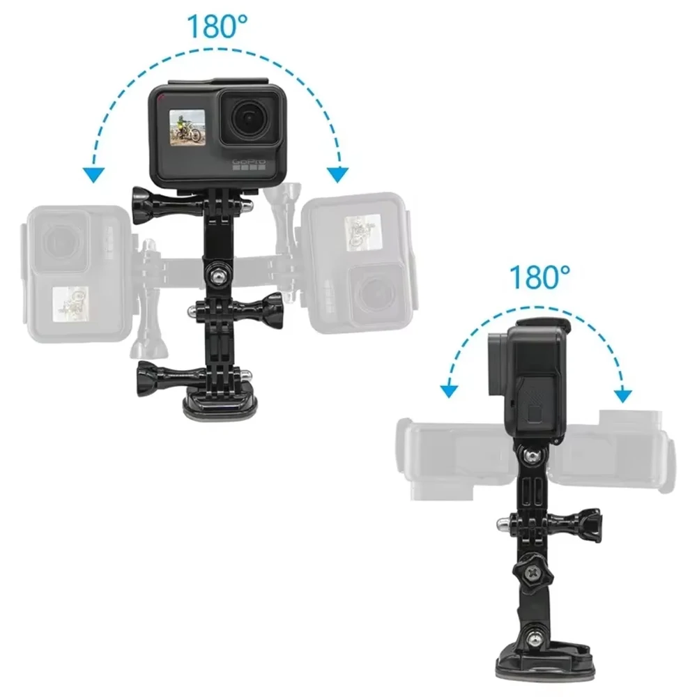 For GoPro Bicycle Mount Adjustment Arm Screw Cycling Accessories Set For GoPro Hero 13 12 11 10 DJI Action 5 4 3 Insta360 X4 X3