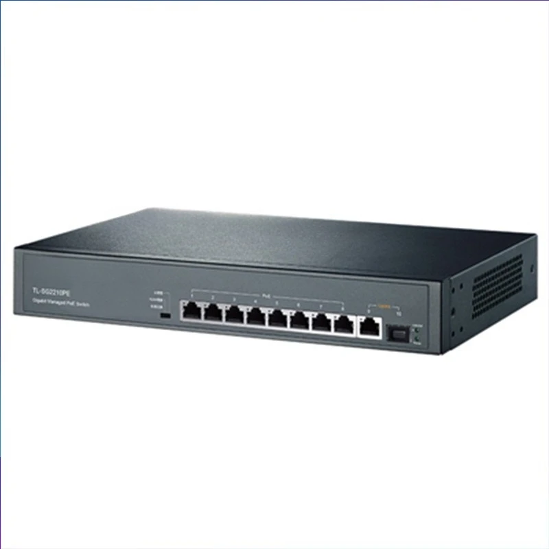 

TL-SG2210PE full gigabit cloud management 10-port PoE network management switch high-power power supply