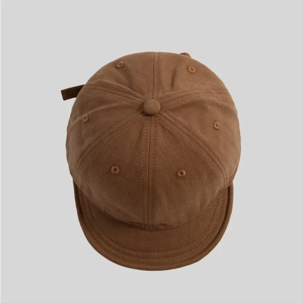 أزياء قصيرة حافة قبعة بيسبول أربعة مواسم بلون الهيب هوب قبعات قابل للتعديل قبعة رياضية النساء