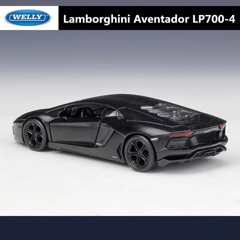 WELLY 1:36 Lamborghini Aventador LP700-4 Alloy Racing Car Model Diecast Metal Toy Sports Car Model Collection Childrens Toy Gift