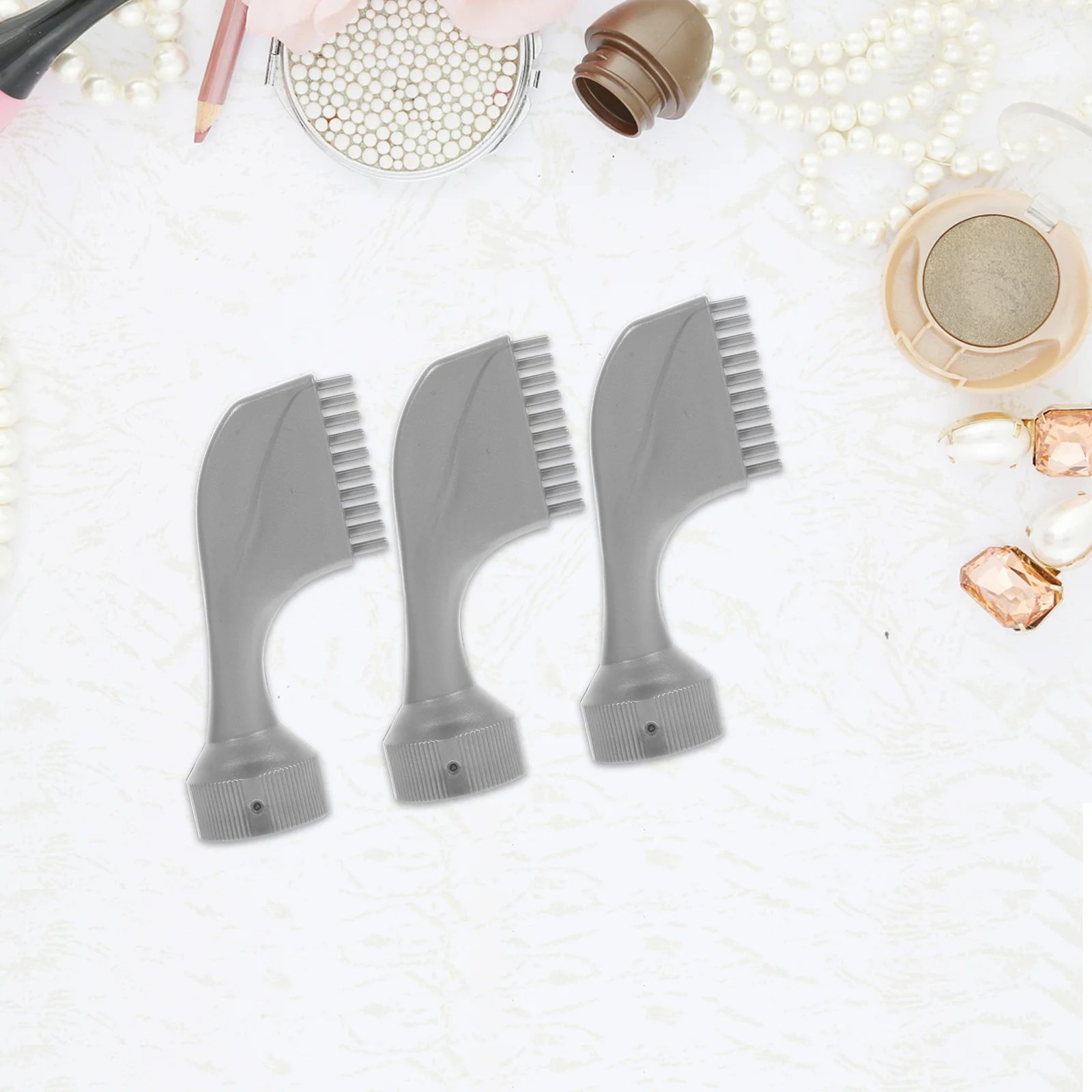 

10pcs Universal Hair Dye Comb Replacement Auto-Dispensing Hair Coloring Brush For Root Touch-Up Salon Home Use Dye Applicator