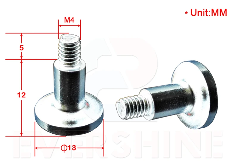 100 Pcs/Lot Magnet Sekrup Magnetik Kolom M3 1317 untuk P2 P2.5 P3 P4 P5 P6 P10 Indoor LED Modul