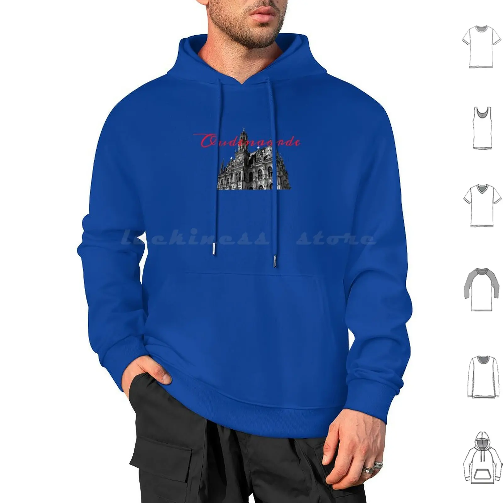 Oudenaarde Gothic Town Hall Belgium Hoodies Long Sleeve Tourist Attraction Belgian Belgium Benelux Building City