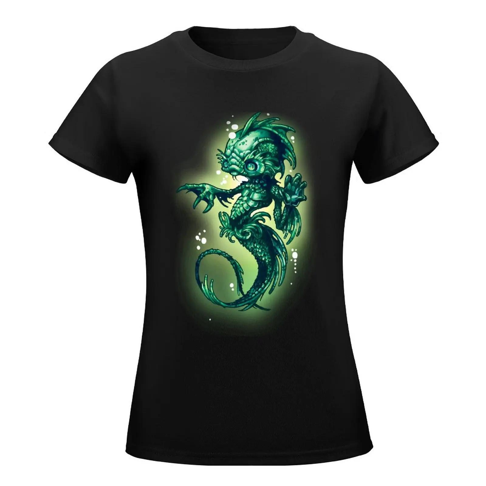 Creature from the Black Lagoon T-Shirt tops sublime funny t shirts for Women graphic