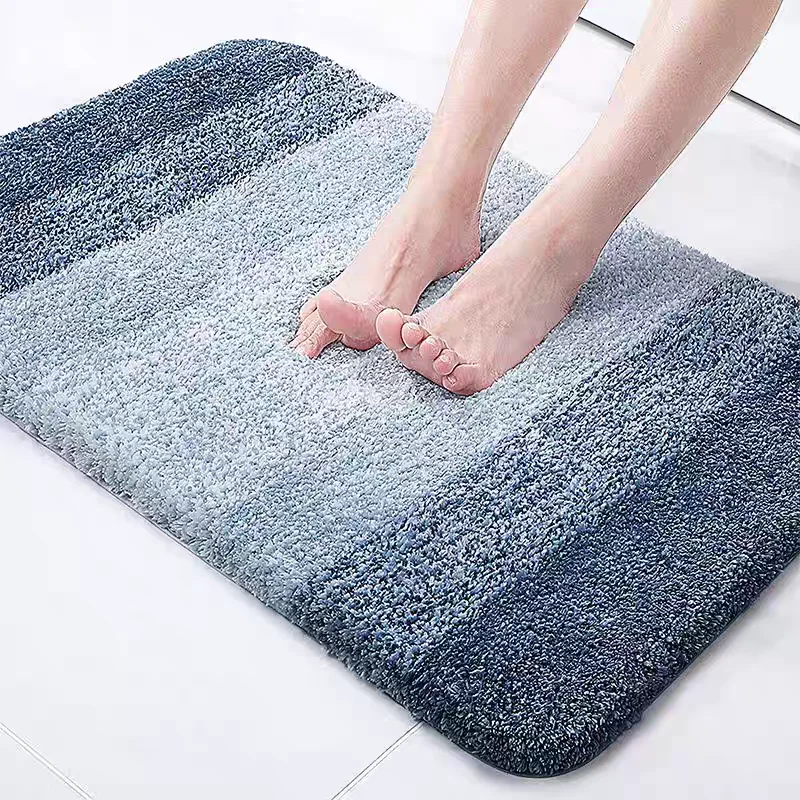 

Wholesale High Quality Mix Color Soft Anti-Slip Nonslip Bathroom Rug Non-slip Bath Mat Bathroom Products