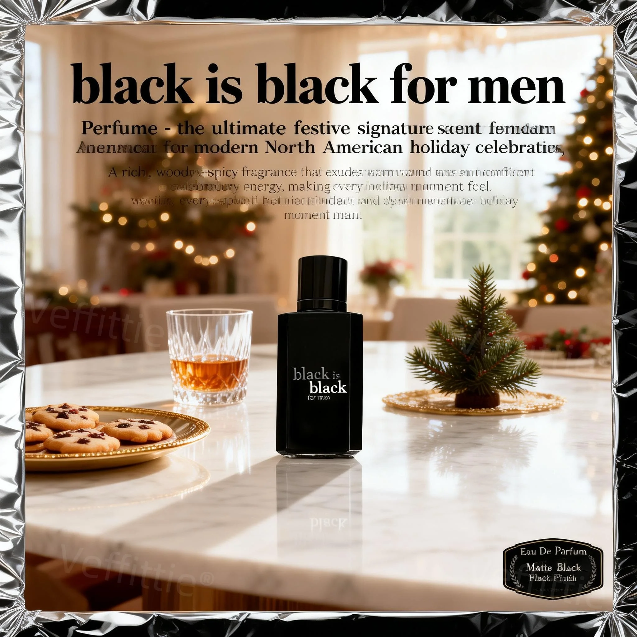 

Cozy Amber Incense Noir Cologne, Warm Woody Spicy Blend, Matte Black Bottle, Indoor Leisure Wear, Cozy Domestic Vibe for Men