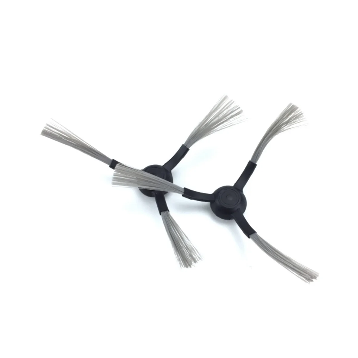 قطع غيار المكنسة الكهربائية ل شاومي Mi Roborock 1C ، استبدال فرشاة جانبية ، قطع الغيار ، فرشاة جانبية سوداء ، 4 قطعة