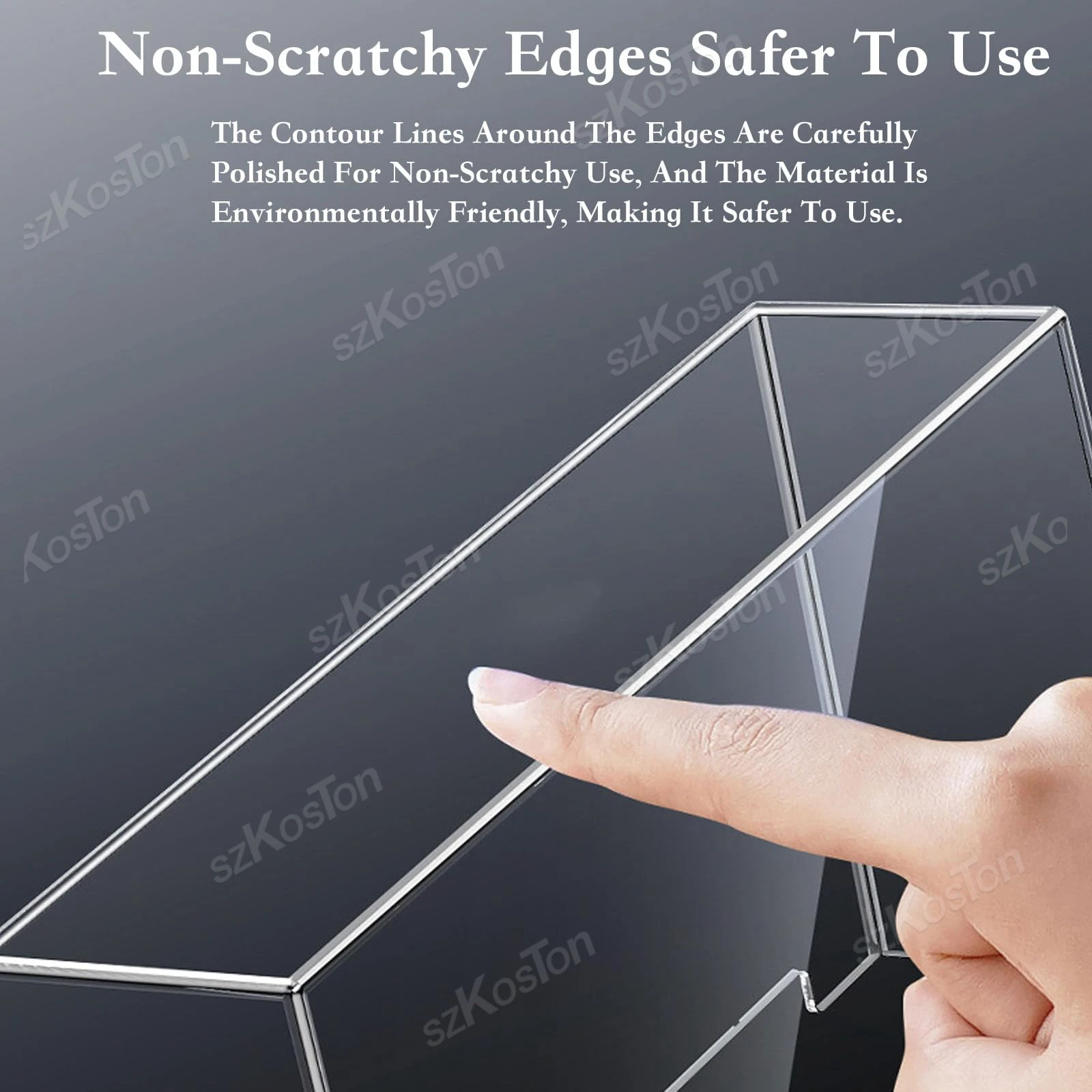 Capa protetora acrílica contra poeira para switch 2, console de jogos, capa protetora transparente, anti arranhões, à prova d'água, acessórios para jogos switch2