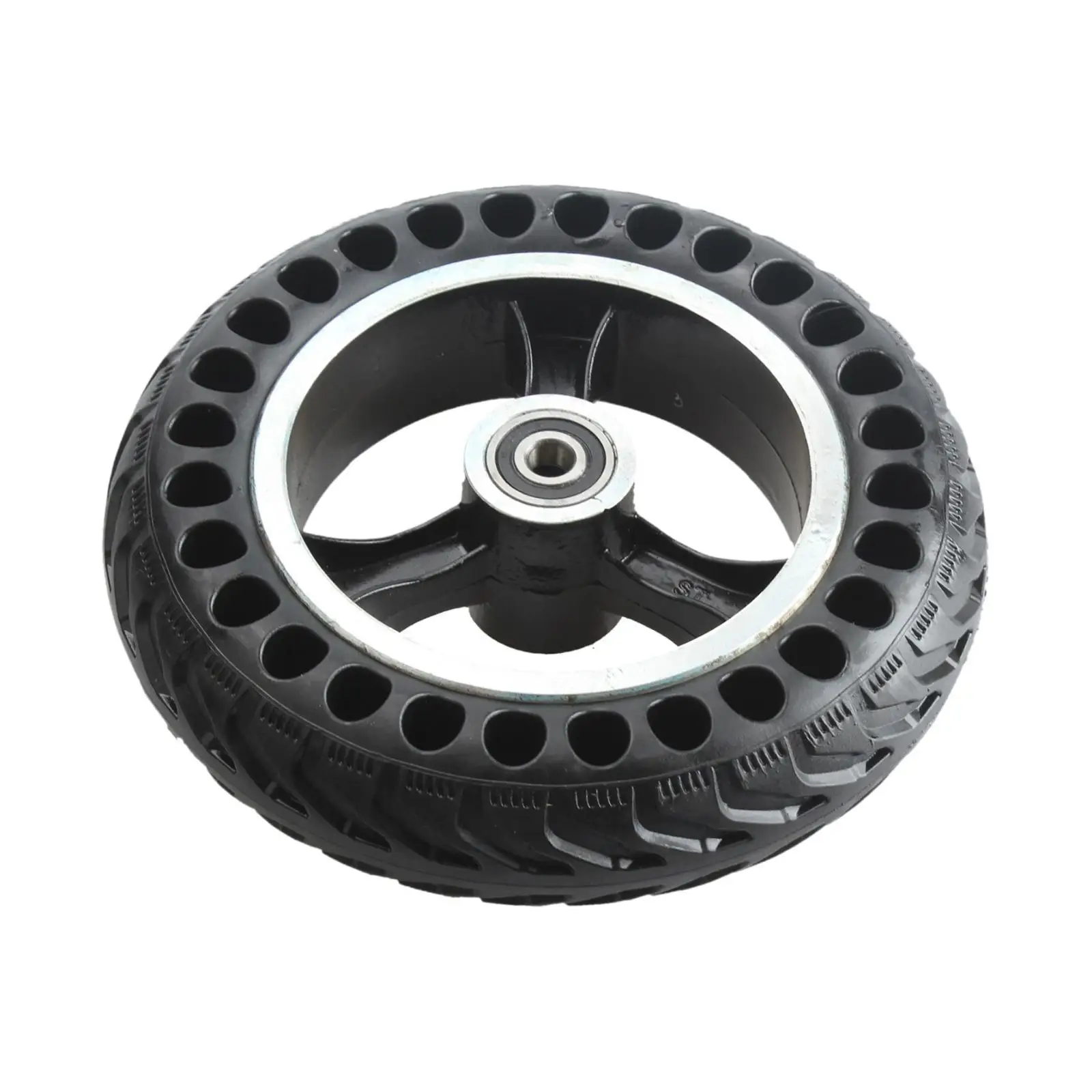 Electric Scooter Solid Tire Anti Slip Shockproof Components Rim and Tyre Kit