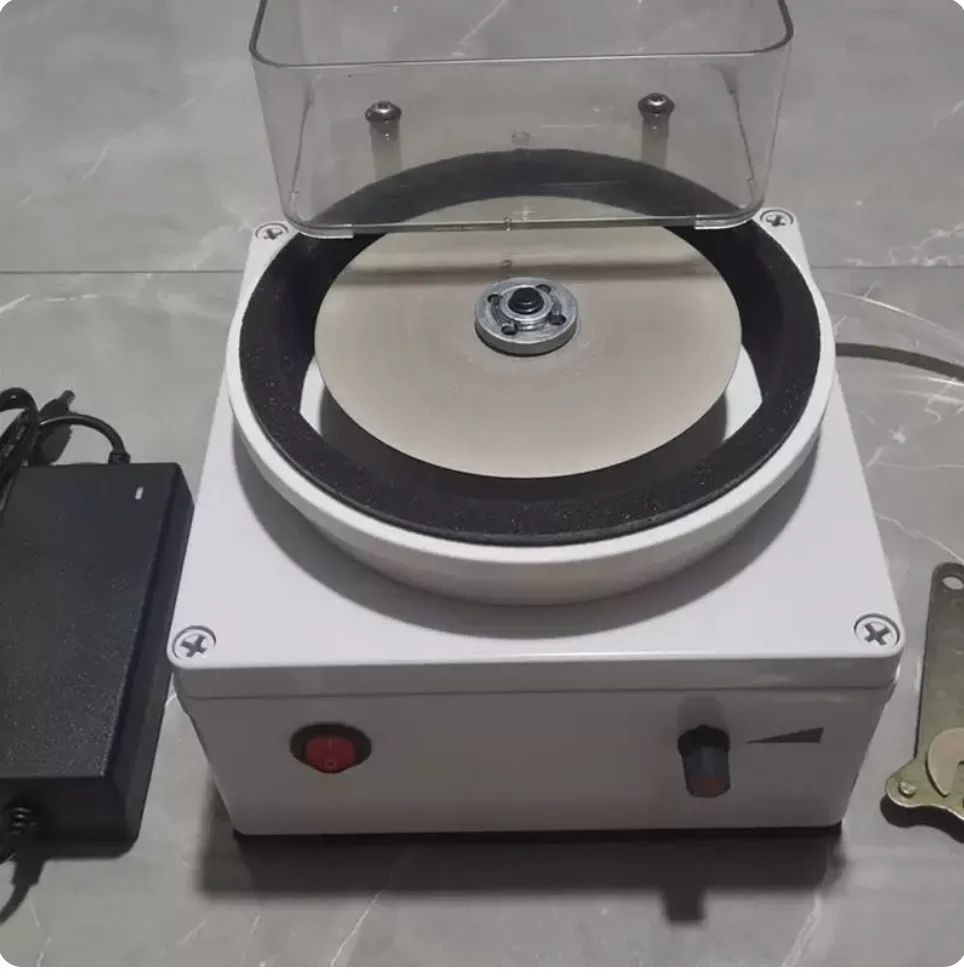 Portable Variable Speed Water Grinder, Gem Polishing Machine Flat Lap Wheel Grinding Equipment For Knife Sharpening