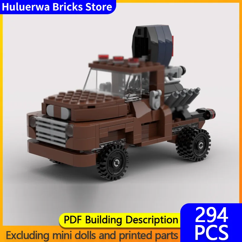 

Speed Hypercar Model MOC Building Bricks F-6 Dump Truck Modular Technology Gifts Holiday Assemble Children Toys Suit