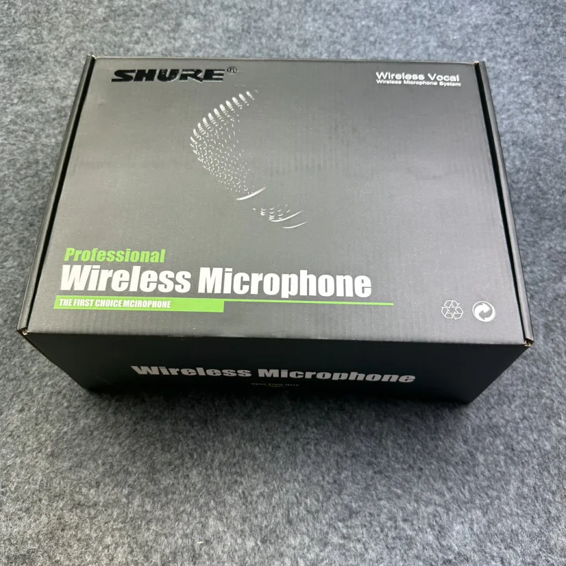 Original Shure SM58-V4 (1 Drag 4) Live Vocal Microphone Professional UHF Dynamic SHURE SM58 4-in-1 Wireless Microphone Set