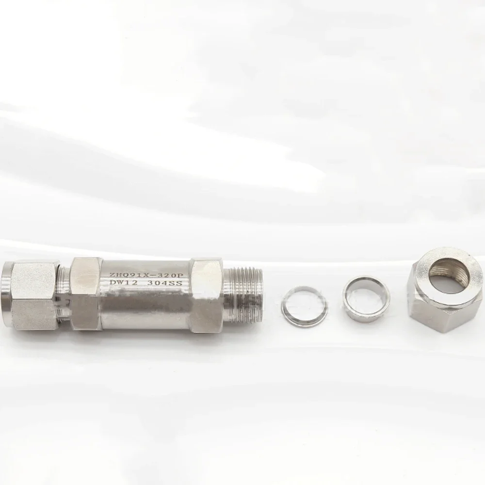 1/8" 1/4" 3/8" 1/2" 3 6 8 10 12 14-32mm Compression Tube Uion 304 Stainless Steel Filter Valve High Pressure