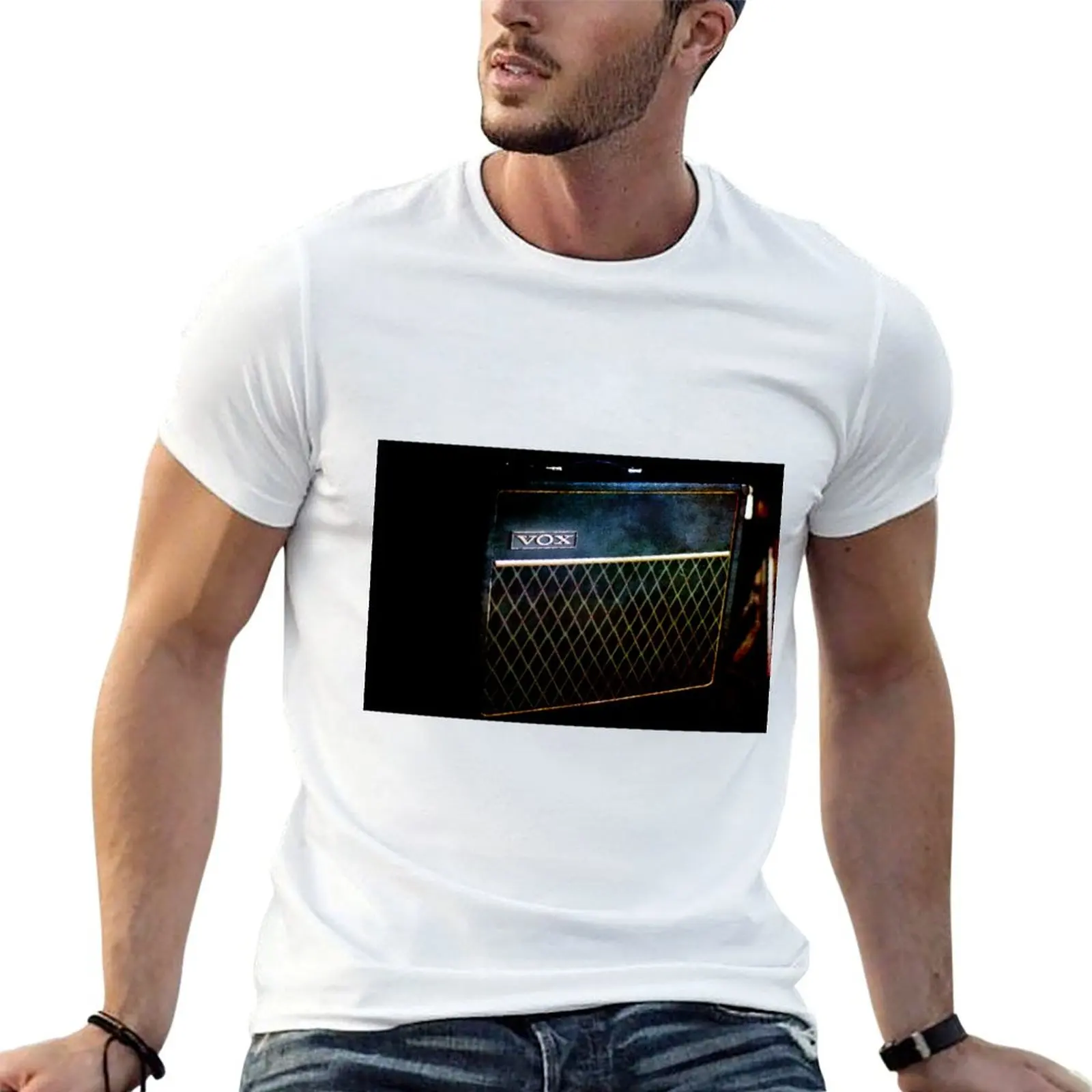 

Vox AC30 guitar amplifier T-Shirt t shirts for man graphic tees man t shirt summer T-Shirt