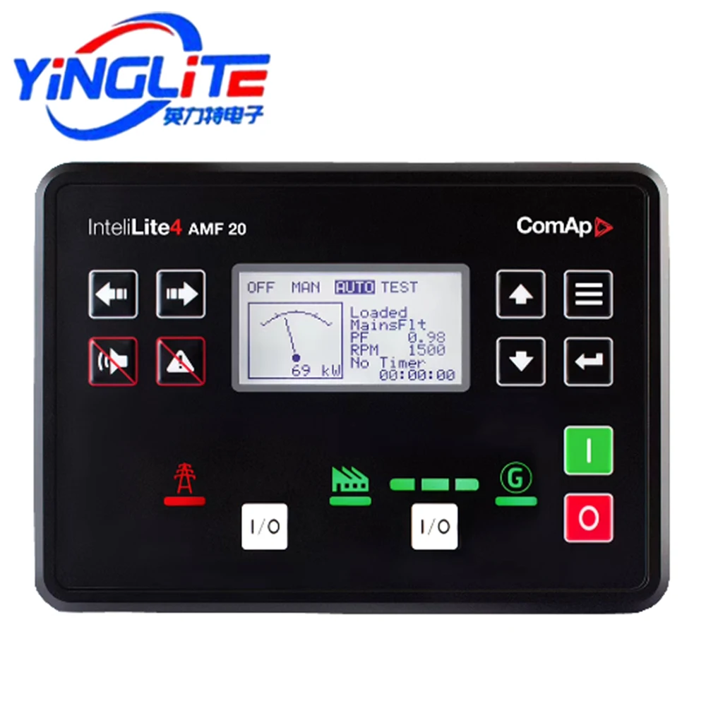 Fourth Generation Controller for InteliLite 4 AMF 20, Genset Control Module AMF20