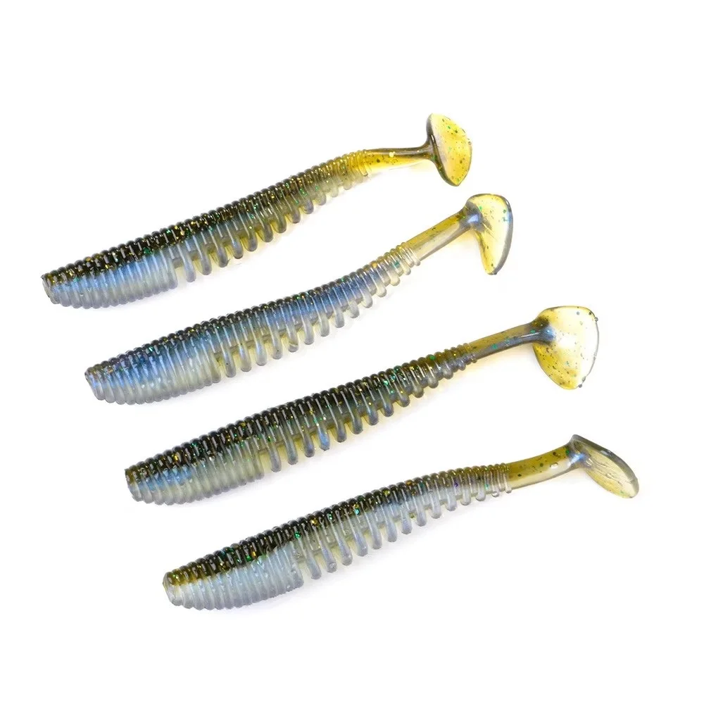 NGB Fishing Lures 75mm 100mm 125mm Artificial Baits Wobblers Soft Lures Shad Carp Silicone Fishing Soft Baits Tackle