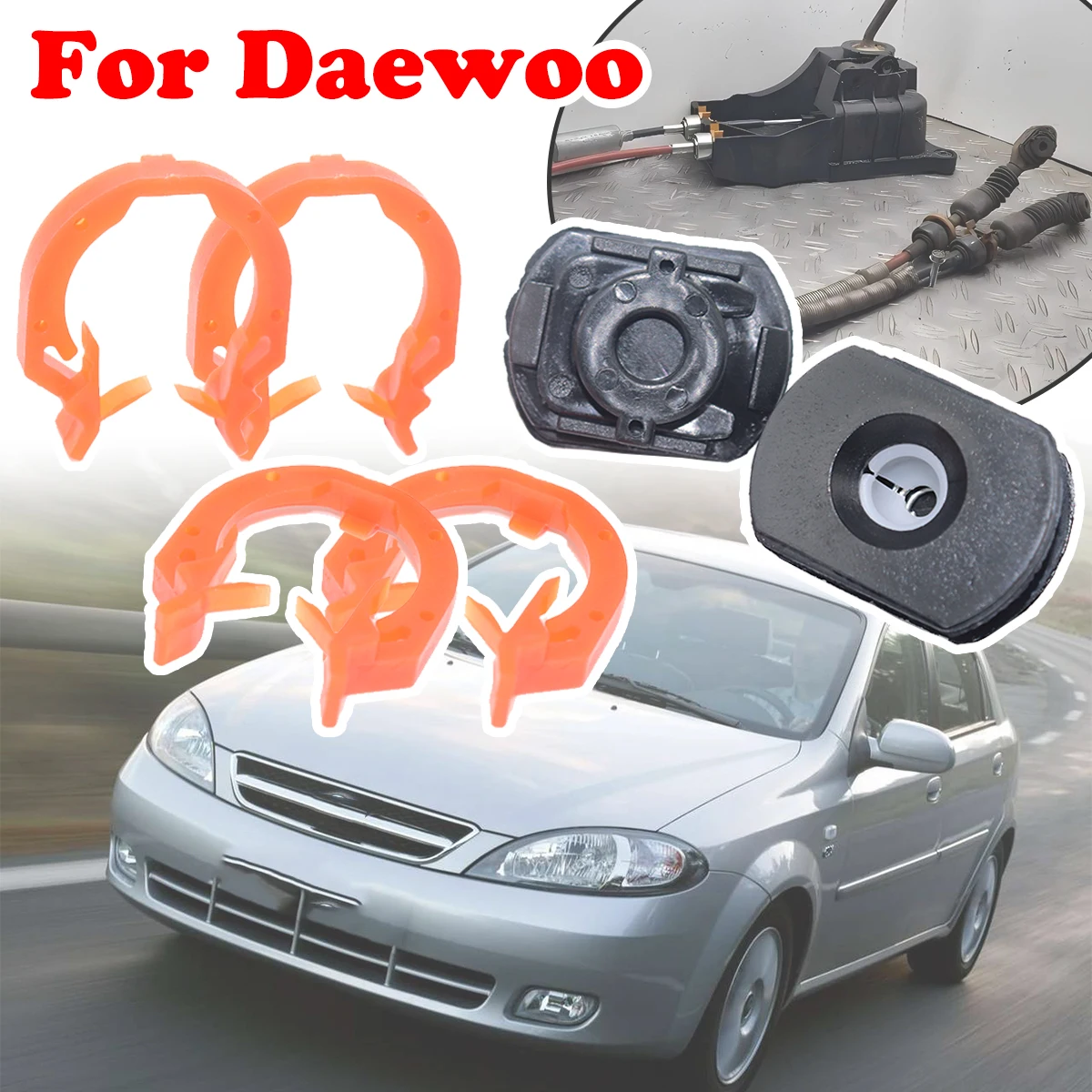 

For Daewoo Tosca Lacetti J200 Nubira Gentra Manual Gear Linkage Cable Shift Transmission Lever Connector Collect 2005 2006 2009