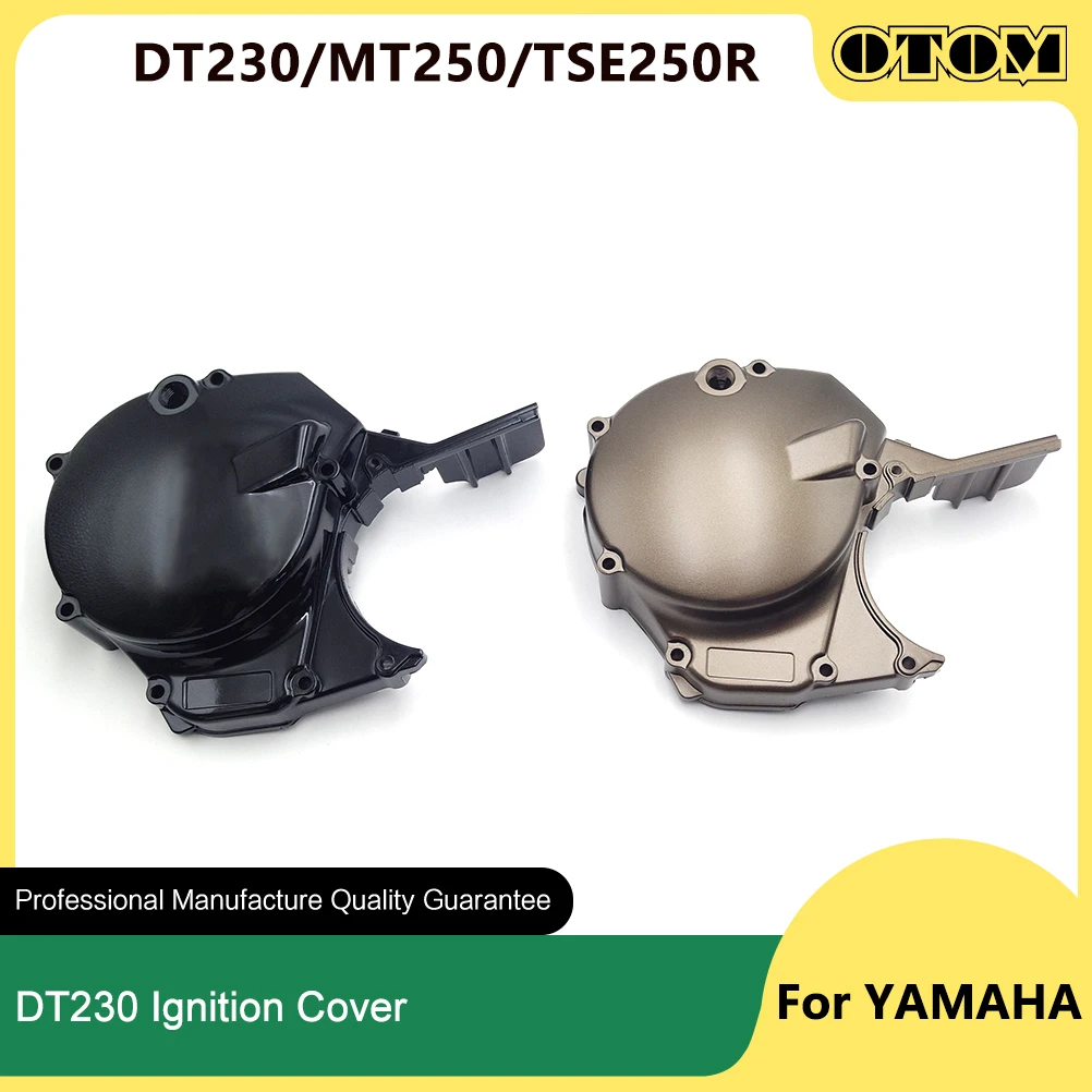 OTOM DT230 MT250 Motorcycle Ignition Cover Engine Crankcase Magneto Cover For YAMAHA DT230 Loncin MT250 GPX TSE250R Accessories