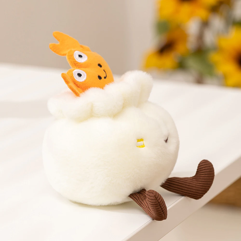 مسلية الصينية التقليدية الغذاء Xiaolongbao ألعاب من القطيفة كراب شوربة الزلابية كعكة رو كعكة محشوة الكعك مع حشوات اللحوم الروبيان