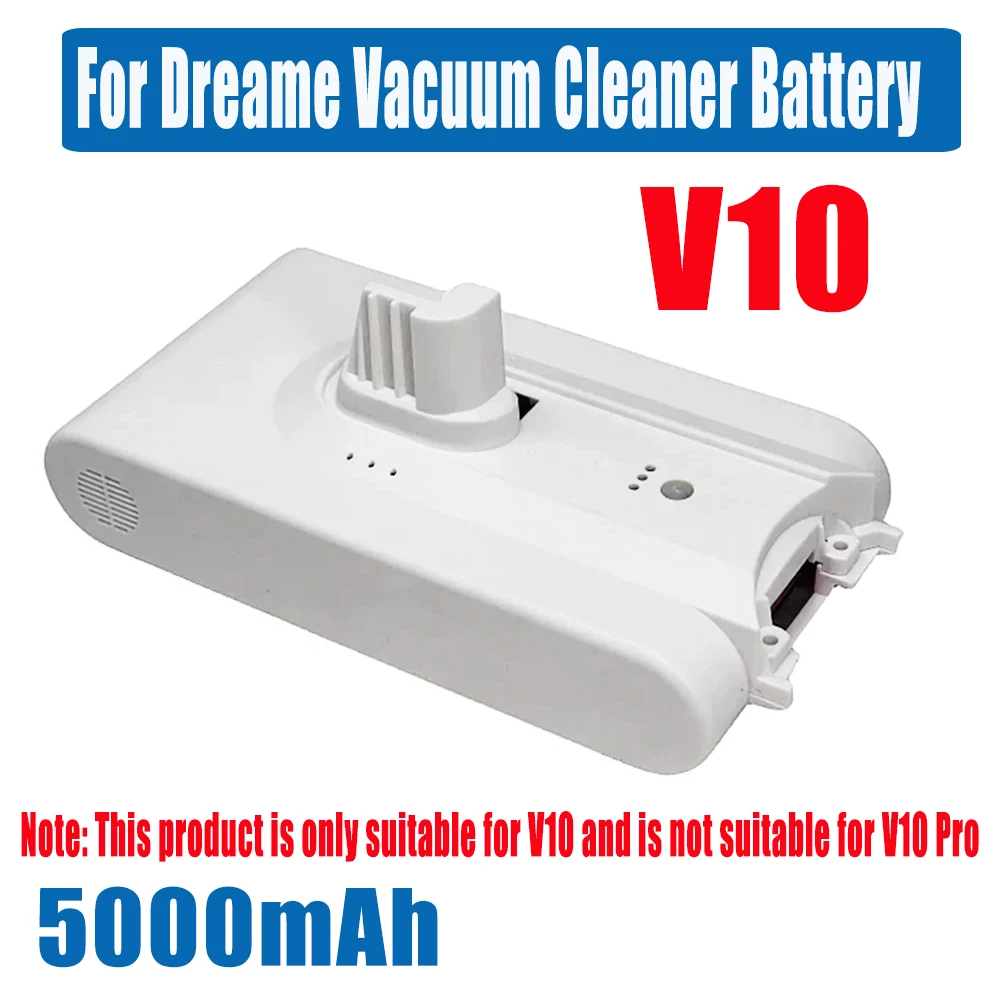 

100% original Lithium Battery for Dreame V8 V9 V10 V9P XR VVN3 VVN4 Handheld Cordless Vacuum Cleaner Parts Replacement Battery