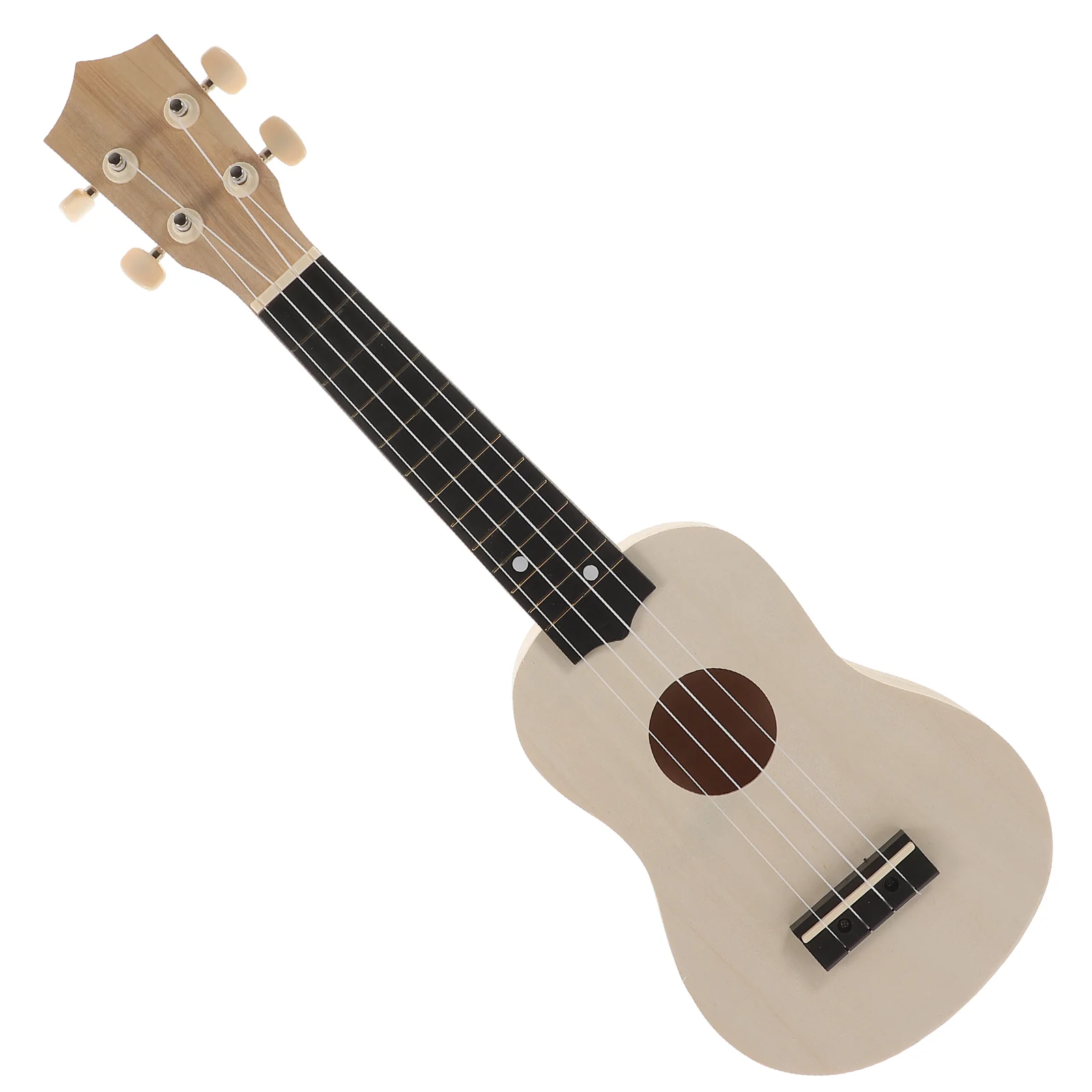 Musical Instruments Hand-assembled Ukulele Material Kit Toys DIY Guitar Make Your Own Wooden Toddler