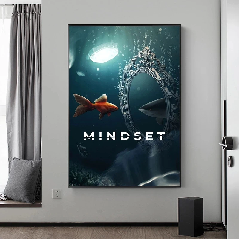 تحفيزية الفن الملصقات 7 قواعد الحياة أنسب نجاح عبارة قماش لوحات جدار يطبع صور لغرفة مكتب ديكور المنزل #4