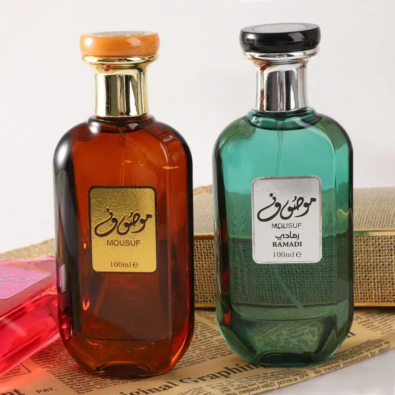 100 ml Original hochwertiges Dubai MOUSUF arabisches Herrenparfüm, langanhaltender Duft Köln für Männer und Frauen, leichter Duft