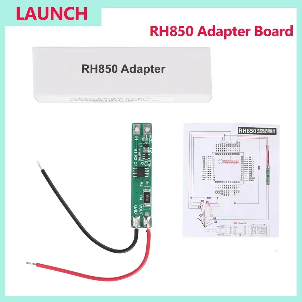 Launch RH850 Adapter Board for X-prog3 Programmer for Renesas Encrypted RH850 MCU Read and Write