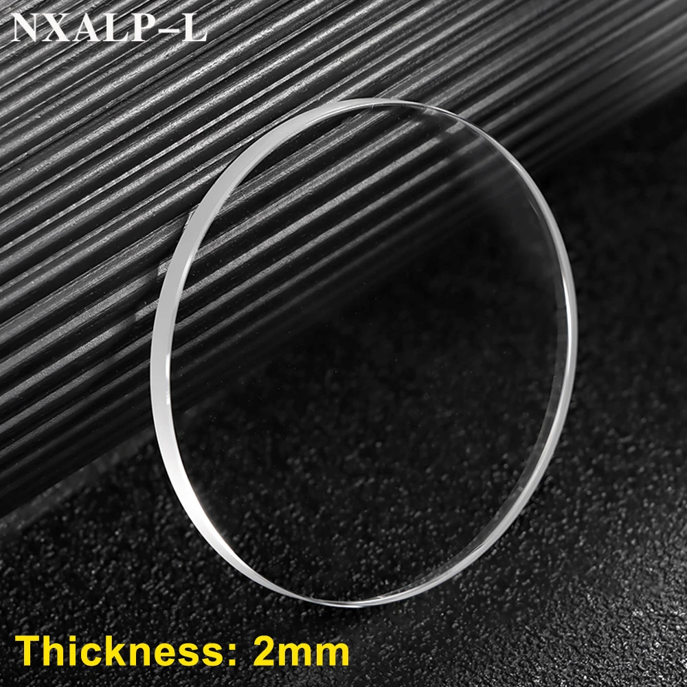 Saphirglas, 28 mm, 30 mm, 30,5 mm, 32 mm, 38 mm Durchmesser, Uhrenglas, Smartwatch, Universal-Uhrenlinse, 2,0 Dicken, Schutzglas
