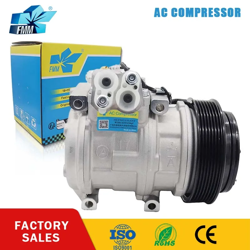

FMM GY10P21C A/C AC Clutch Compressor 12V for Higer Bus 2188230091A 80630800 542030001