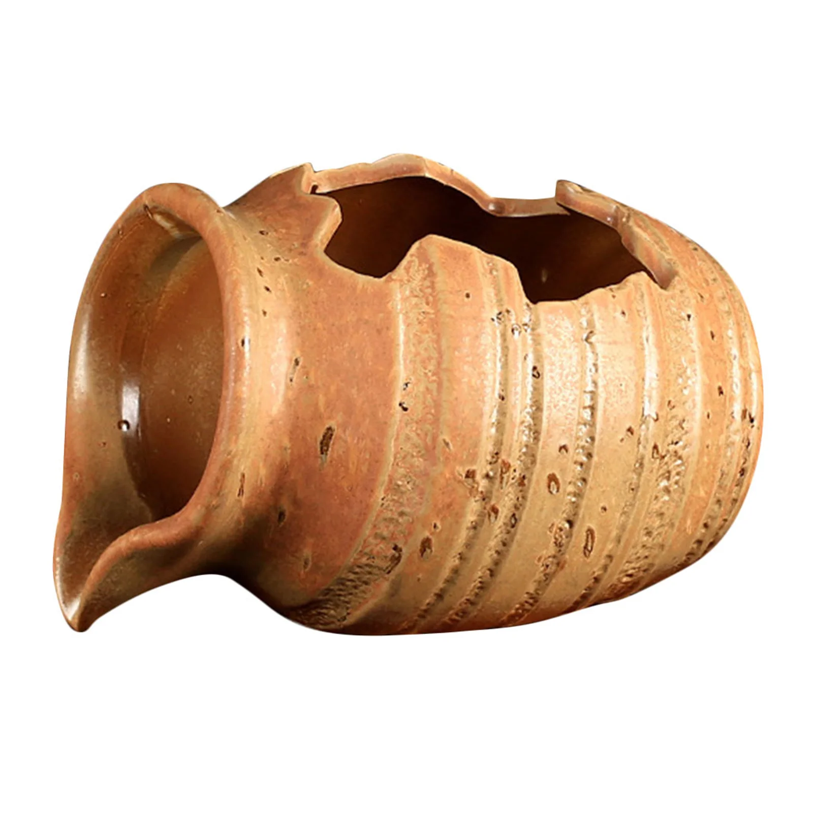 حديقة السيراميك جرة نافورة ديكور جرة تداول المياه في الهواء الطلق شلال طبيعي الاسترخاء نافورة المناظر الطبيعية ديكور #4