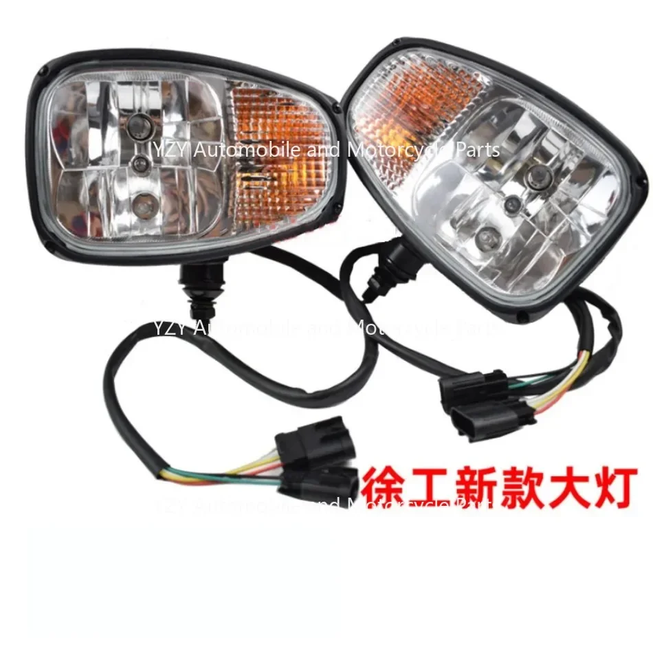 

For New Loader Forklift Accessories XCMG 500KL Lighting Headlight With Turn Signal Assembly