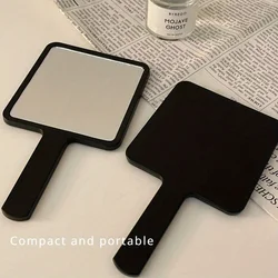 Portable Travel Makeup Mirror with Handle - Polished Plastic Frame, Dresser Mount, Unscented, Cartoon Theme - Perfect Gift for W