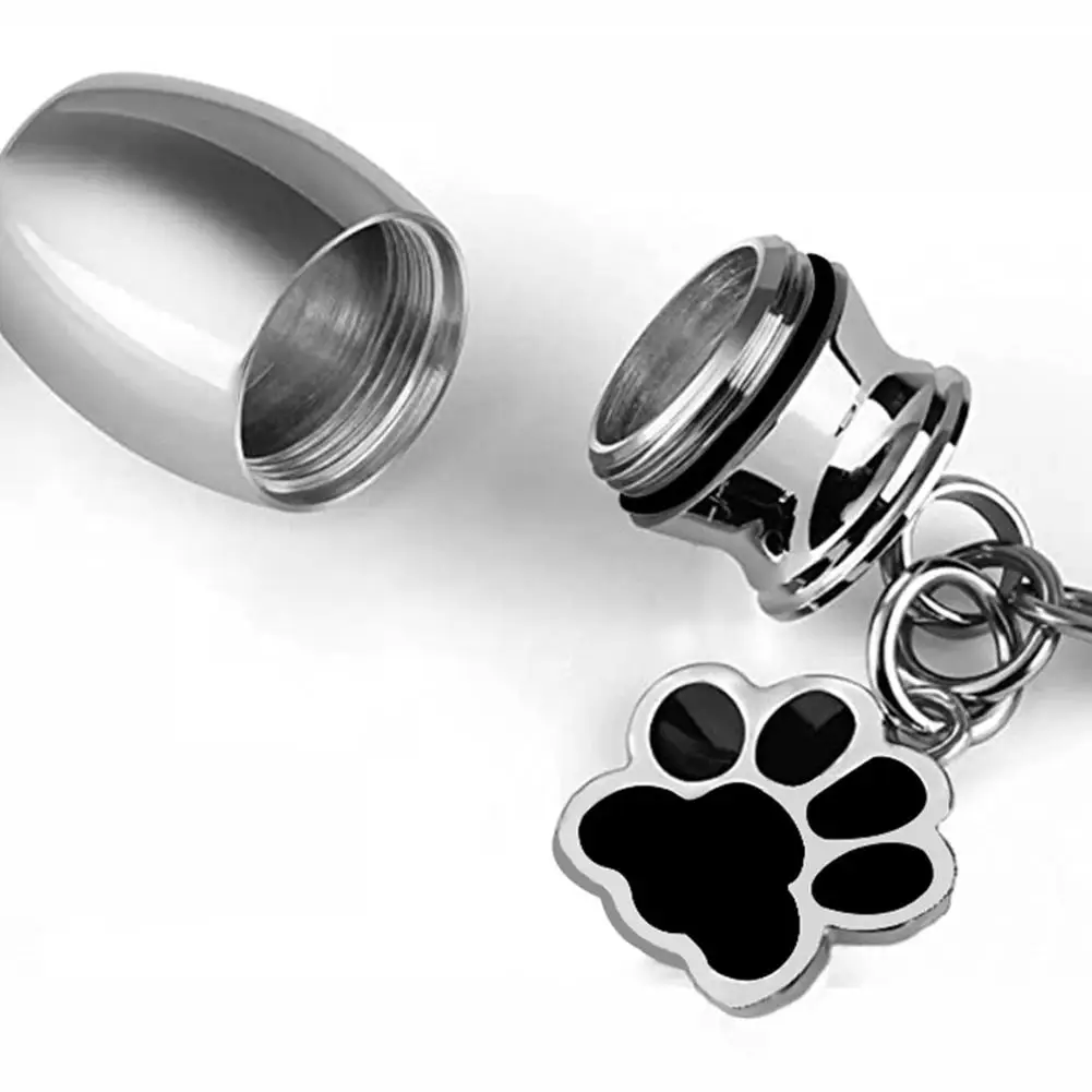 Stainless Steel Dog Urns Dog Cat Bird Mouse Cremation Ashes Urn Sealed Funeral Keepsake Casket Columbarium Pets Memorials