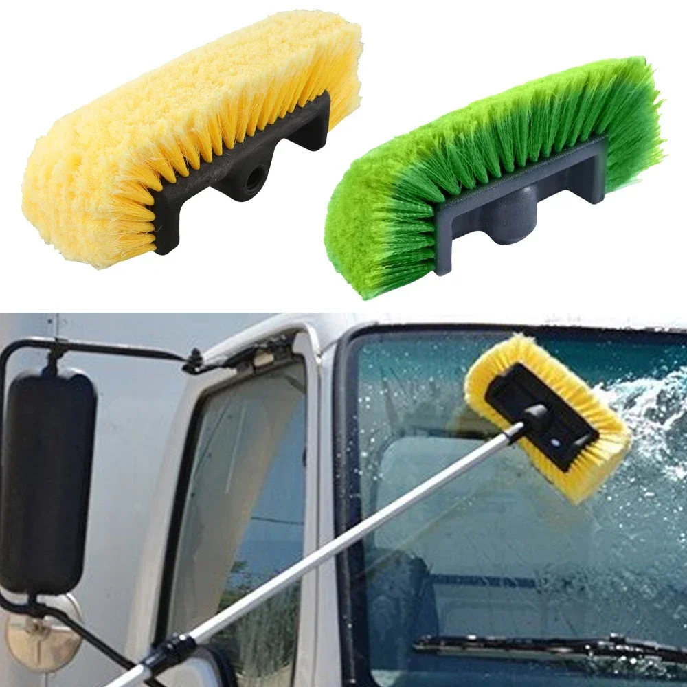 Tête de brosse de lavage de voiture, pour détails de véhicules de lavage, bateaux, camping-car, vtt, voitures tout-terrain, poils Super doux pour résistance aux rayures