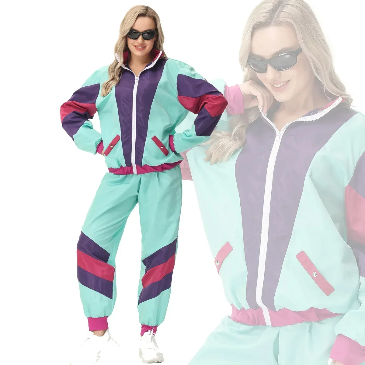 

Women Disco Music Festival Retro Carnival Hippie Costume