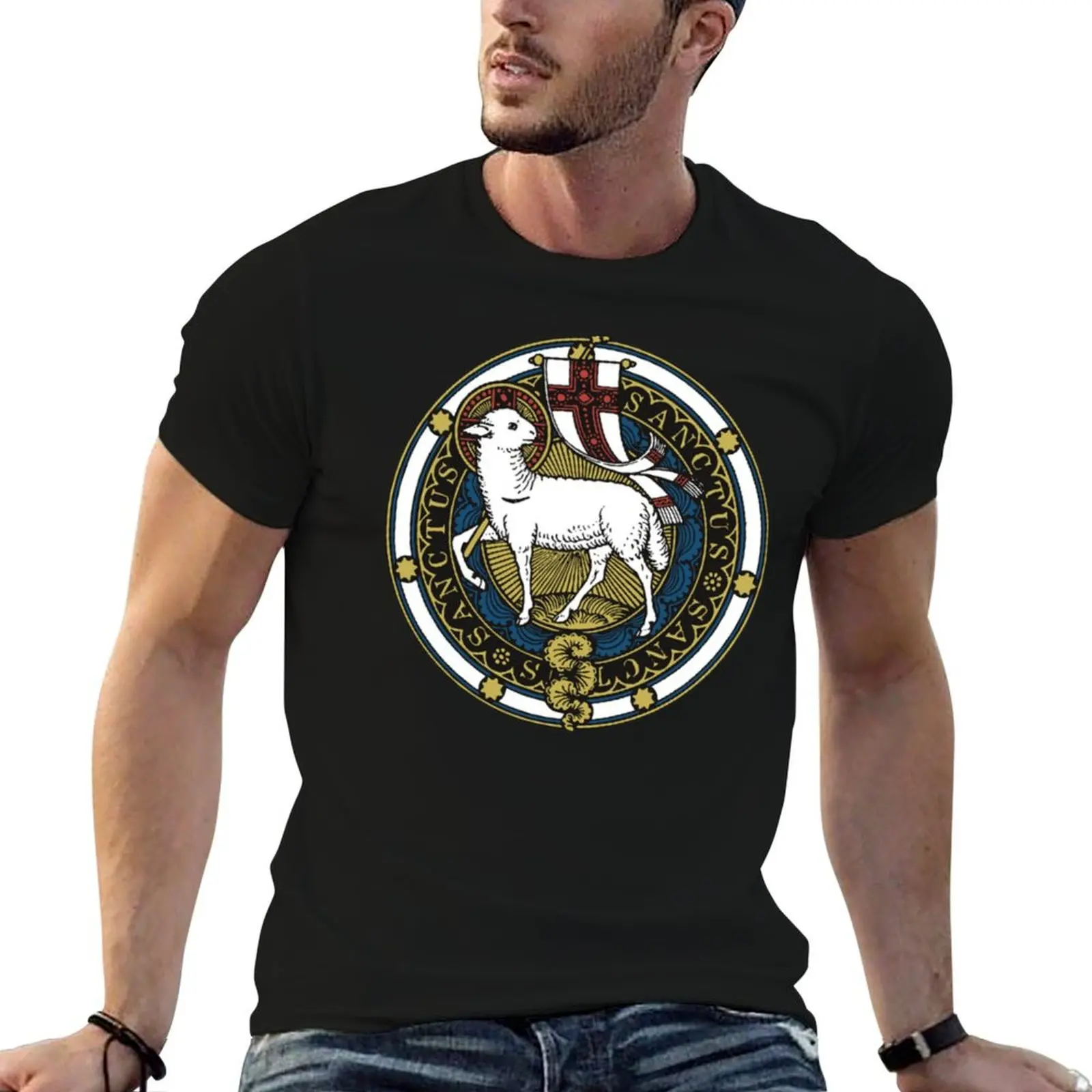 

Agnus Dei T-Shirt t shirt for man t shirts for man graphic vintage T-Shirt