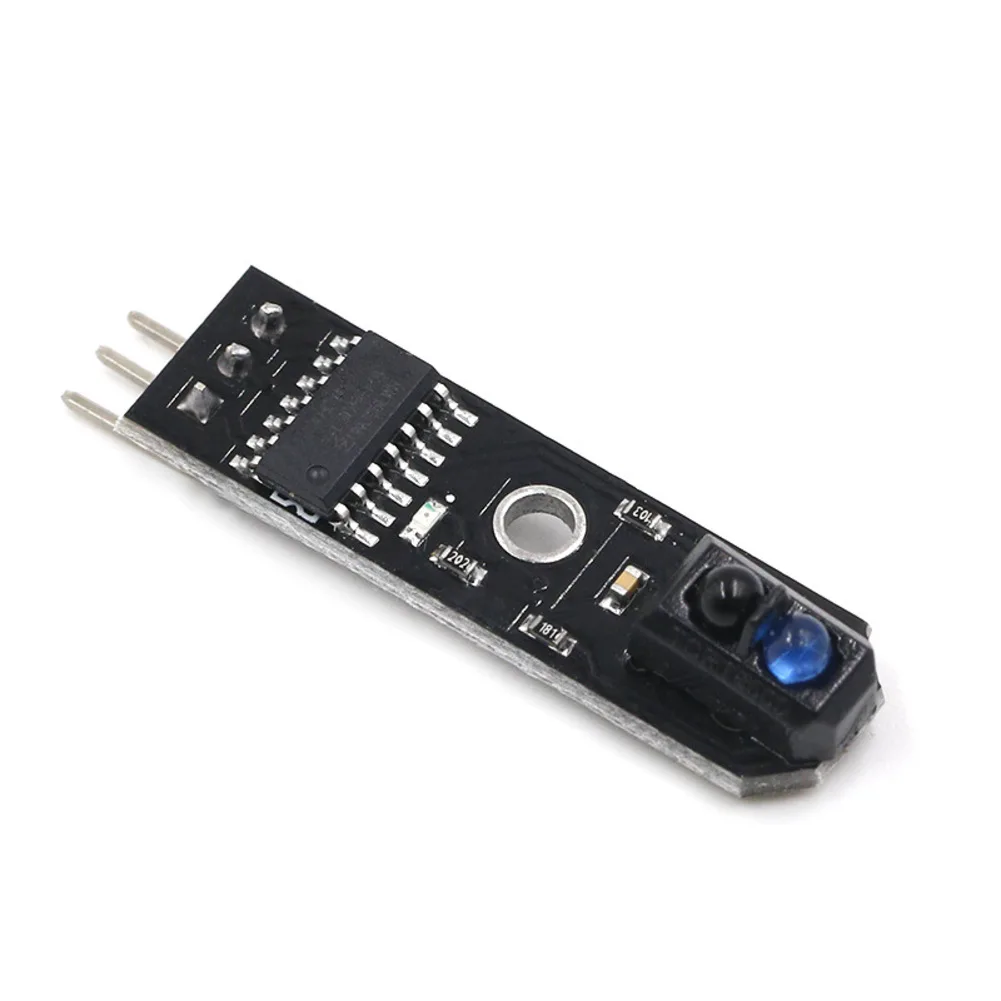 10 TCRT5000 infrared sensor modules for robotics obstacle detection and line tracking with customizable sensitivity settings