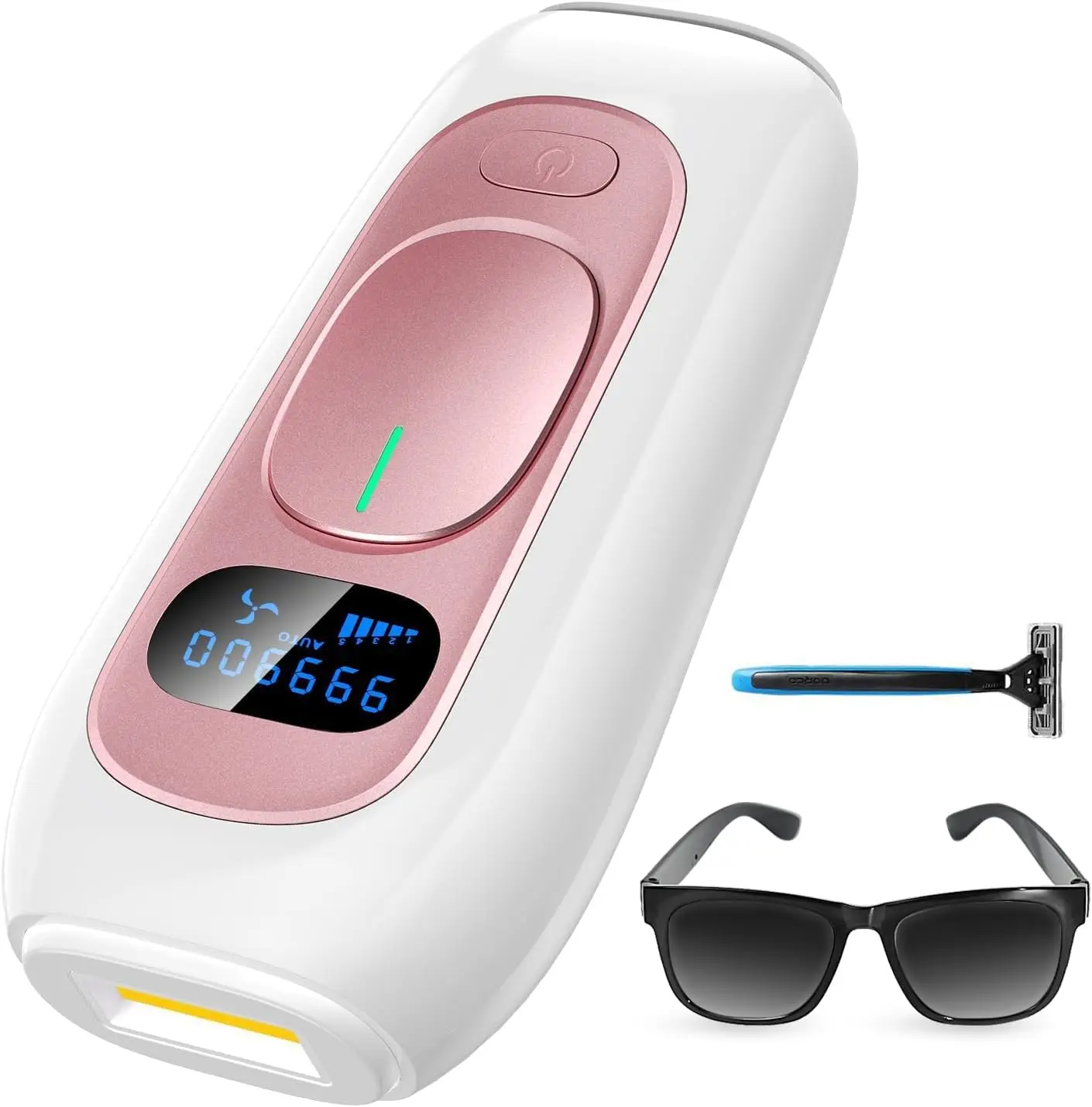 Laser Hair Removal for Women and Men Permanent IPL Hair Removal Device Upgraded to 999,900 Flashes Painless for Whole Body Use