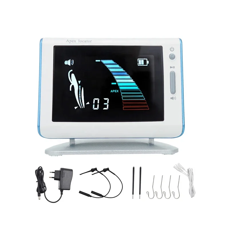 Dental Electronic Apex Locator Endodontics Root Canal Meter 4.5 LED Measuring Instruments Dentistry Measurement Equipments