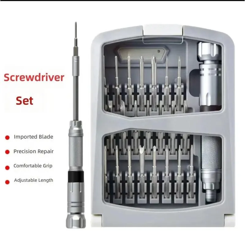 22 in 1 Precision Screwdriver Set S2 Steel CRV Mobile Phone Computer Digital Repair Tool