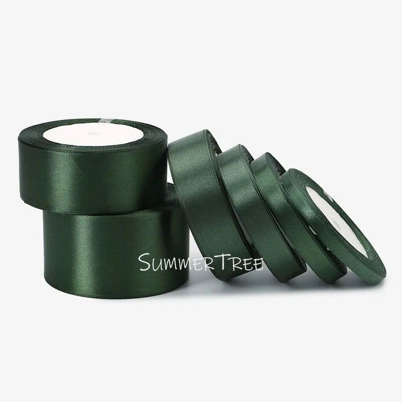 Satin Ribbon 25yards 6mm - 50mm Sash Gift Wrap Bow Handmade DIY Craft Halloween Christmas Wedding Birthday Party Decoration image 3