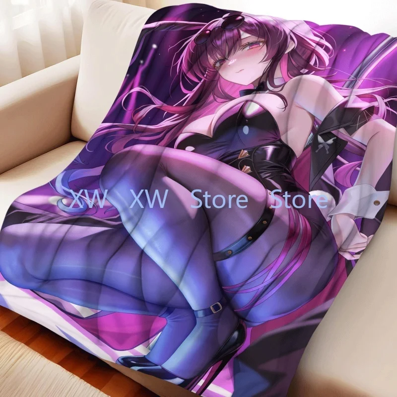 

Honkai Star Rail Kafka Flannel Blanke Bed Sofa Travel Camping Super Soft Cozy Plush Blanket for All Seasons