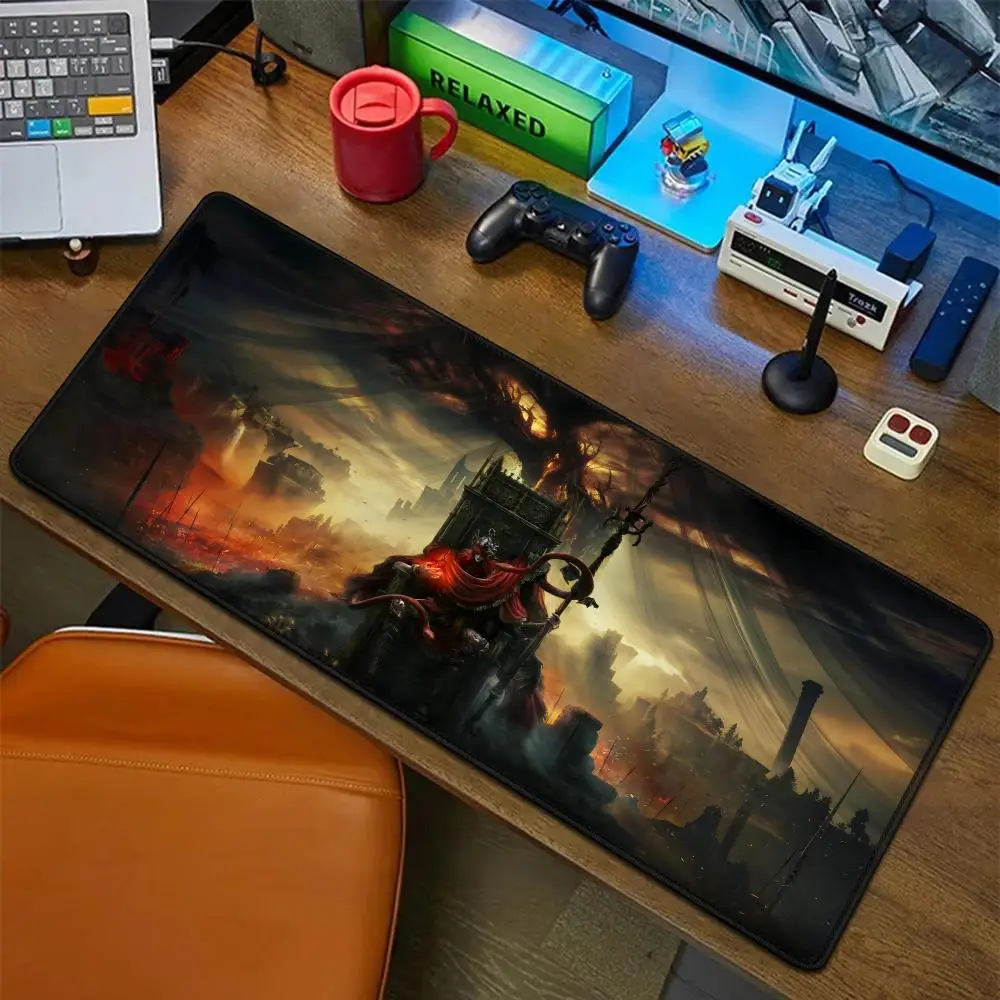 

Shadow Of The Erdtree E-Elden Rings Mouse Pad Rubber Mat Laptop Xxl Mousepad Notebook Gamer Computer Table Gaming Accessories